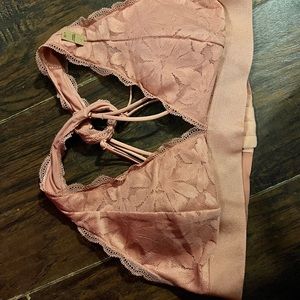 Large PINK bralette